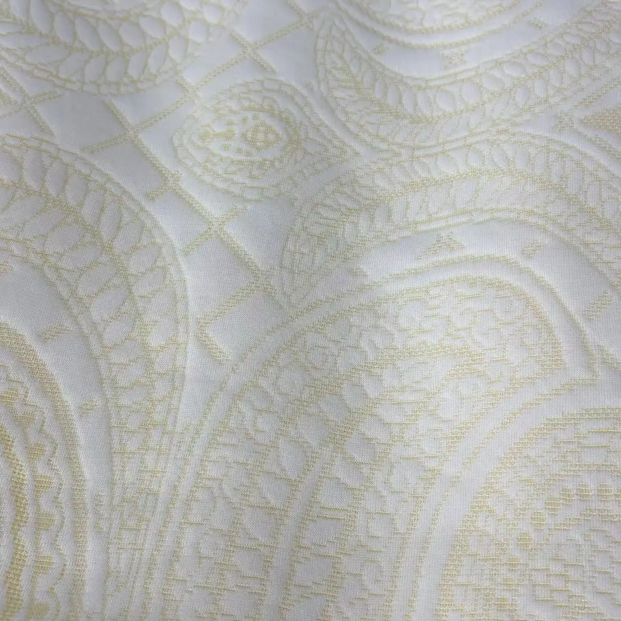 Модная трикотажная ткань 100% полиэфирная жаккардовая обивка матрасная