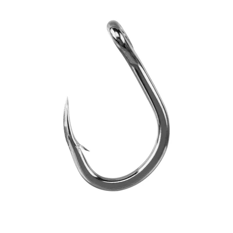 high quality sea fishing carbon steel single hook 13 size 1/0-10-0 1# 2# 4# saltwater fishing hook Cut Gorilla