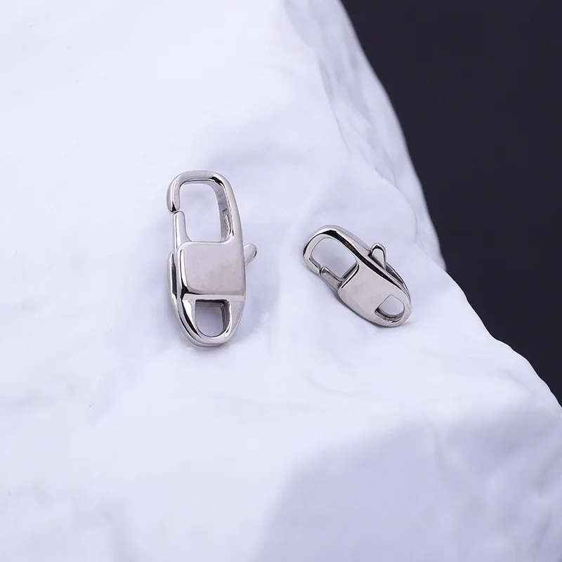 BMZ 2024 Hot sell New fashion jewelry making steel lock stainless clasp with 7 and 9.7MM width