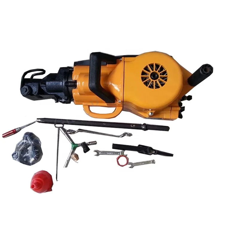 Efficient  stable safe and portable handheld rock drill YN27C