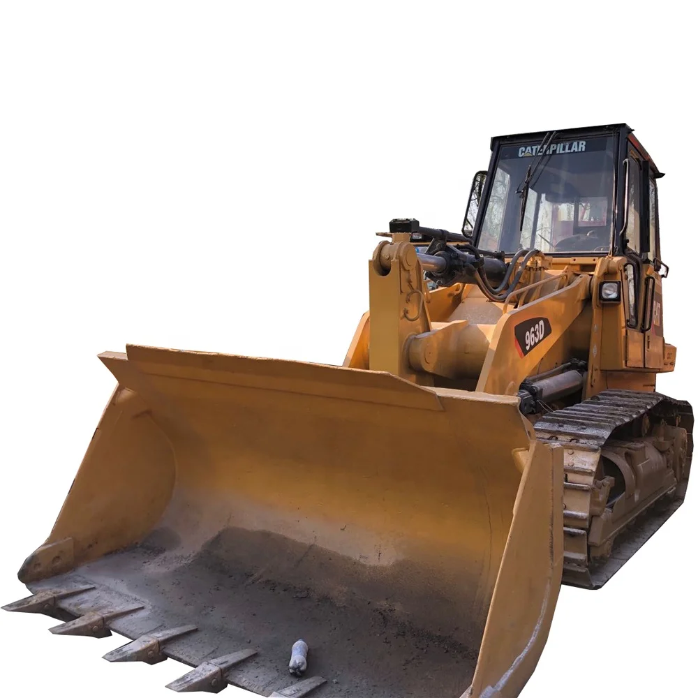 Free air-condition Used original cat  crawler 963D 973D loader, caterpillar used construction machines for sale