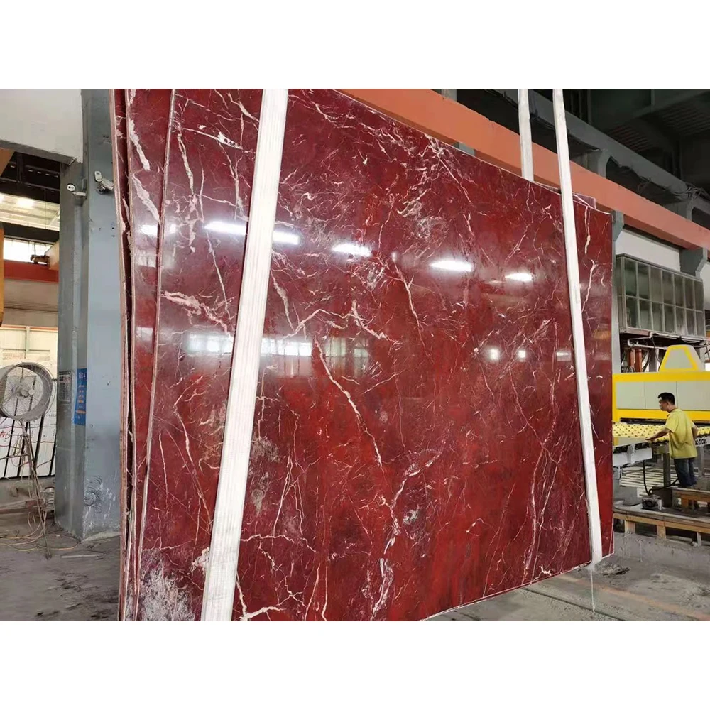 Red Jasper Diaspro rosso marble slabs