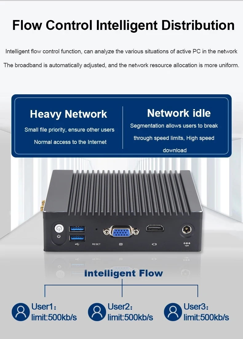 Mini PC Pfsense Appliance Hardware 6 LAN Wifi Cyber Network Security Protection router open-source Mini PC For Firewall Pfsense