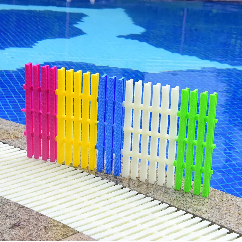 Swimming pool pvc grating pool gutter grating swimming pool overflow grating