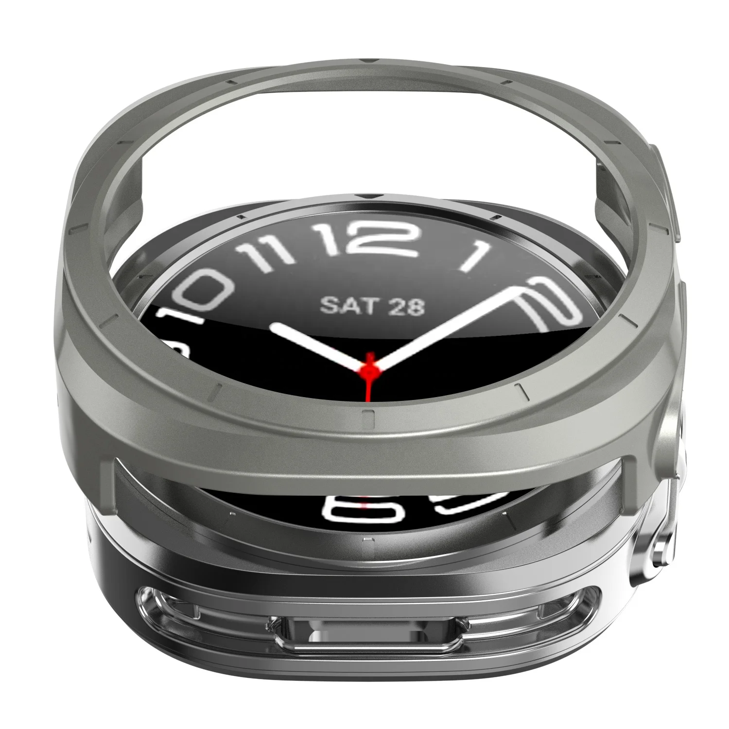 New Arrival Hollow PC Watch Protector Case For Samsung Galaxy Watch 7 Ultra 47mm Cover FE 40mm  44mm Protective Case