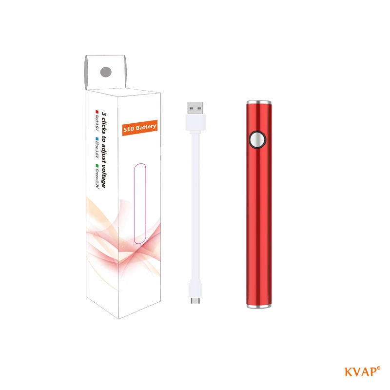 High End Quality 510 Thread Vape battery with A Grade Battery Lithium Cell Variable Voltages For Preheating Button Battery