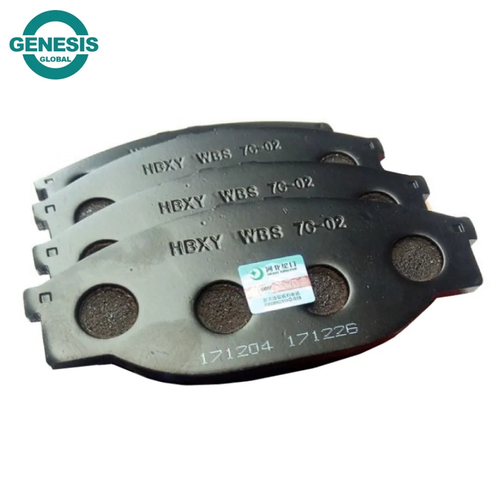 Front Brake Pad 04491-35050/04465-20150/D303/D202 for Jinbei Hiace 6480, Foton View, Joylong, Great Wall Pickup