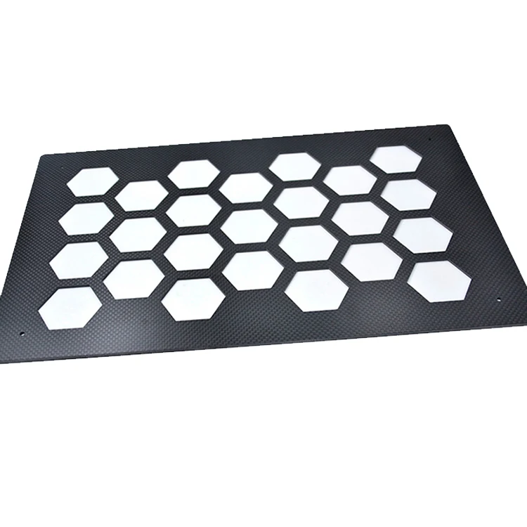 Custom CNC Cutting 3K Carbon Fiber Sheet Plate Board Panel