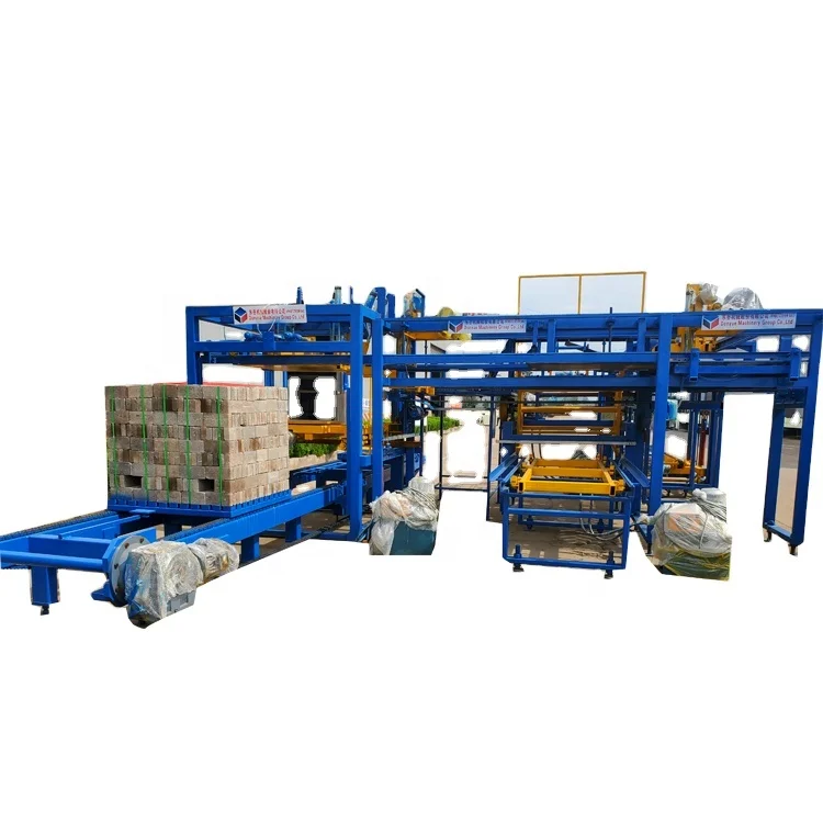 pallet brick separator machine brick stacker block stacker pallet block separator