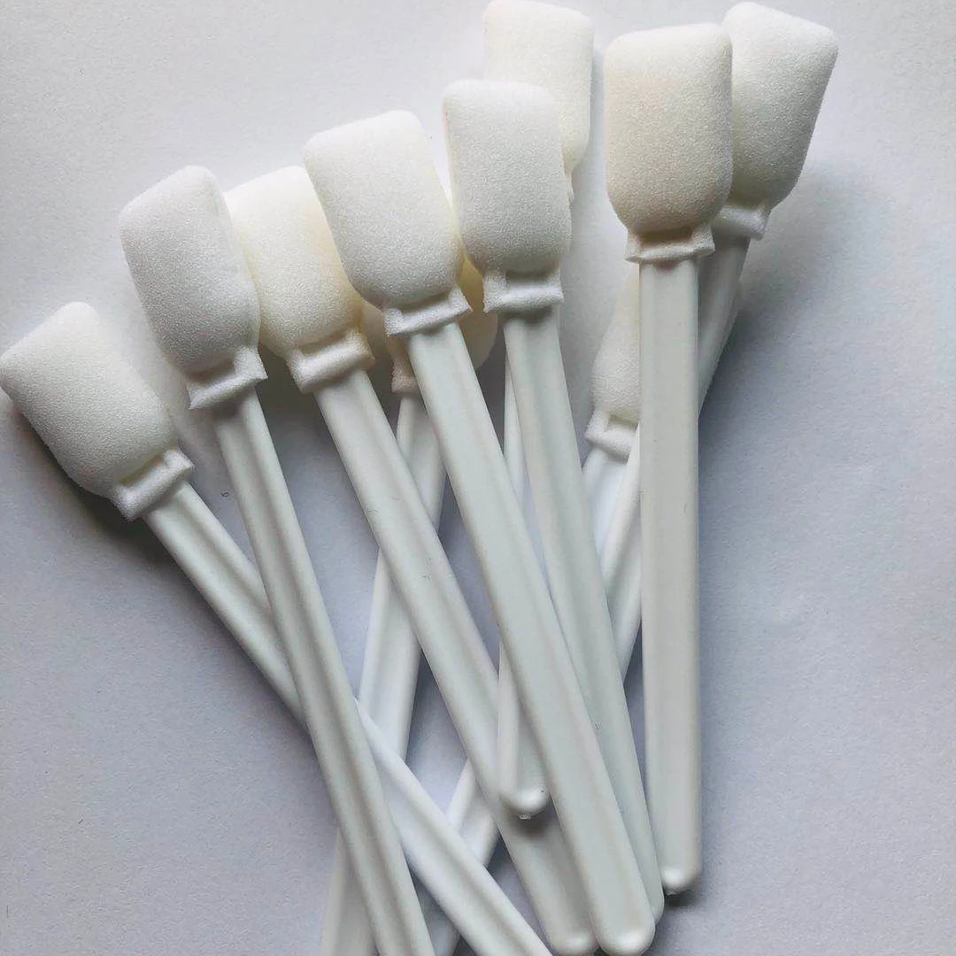 Cleanroom Big Round Head ESD Foam Sponge Cleaning Swab Industrial Use Cotton Swab