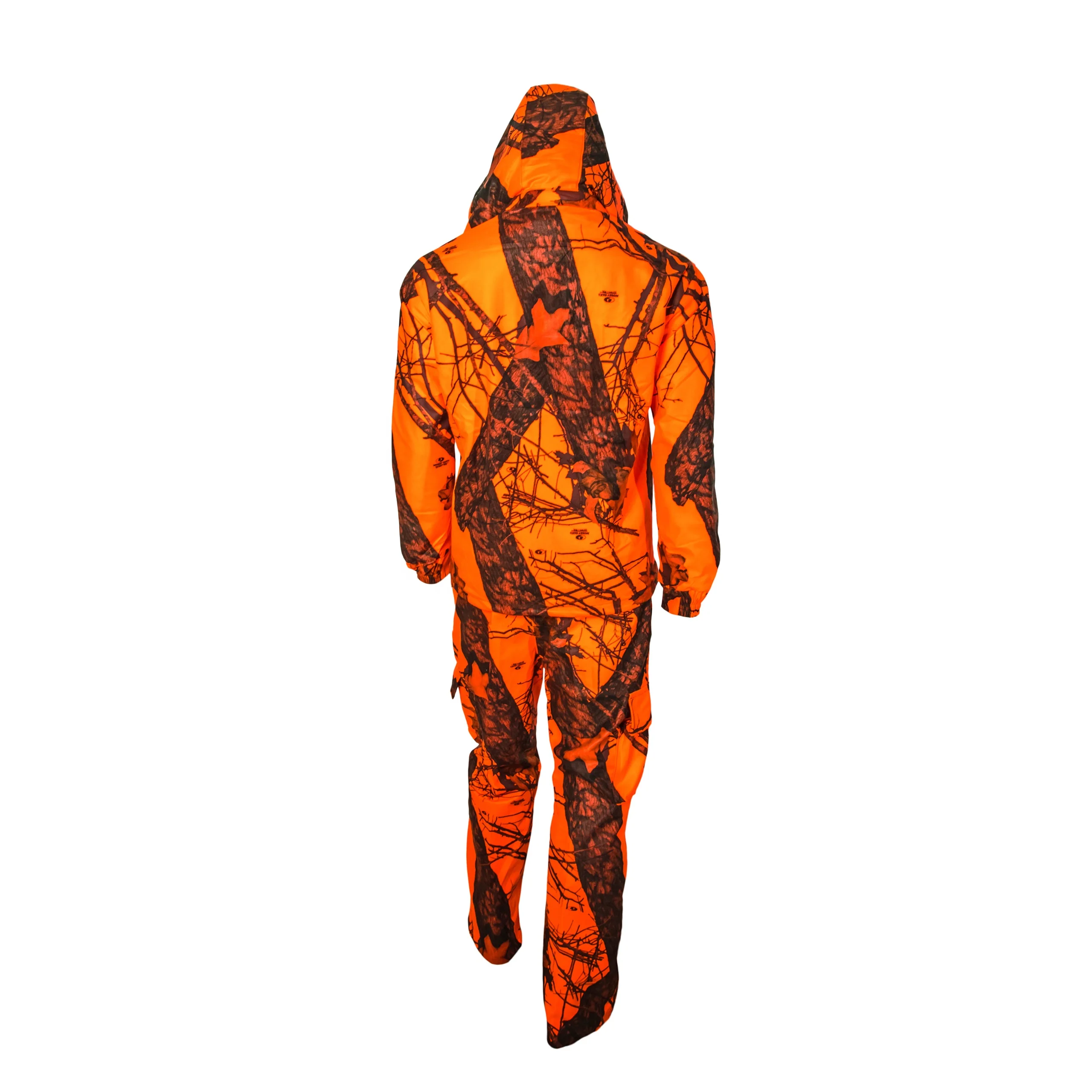 2020 hunting waterproof blaze orange camo clothing for men from BJ Outdoor