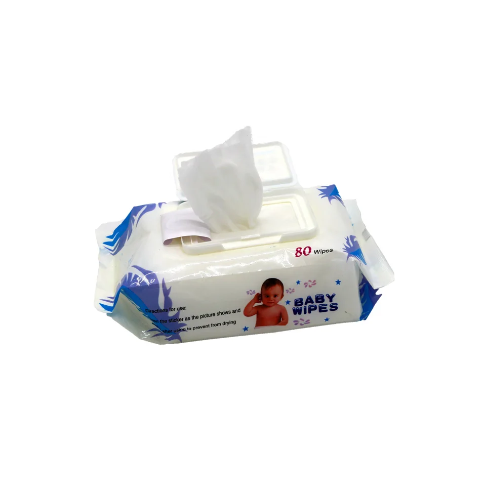 Custom Baby Wipe In Bulk Bamboo Wholesale Flushable Organic Baby Raw Material Top Ranking Sustainable Wet Wipe