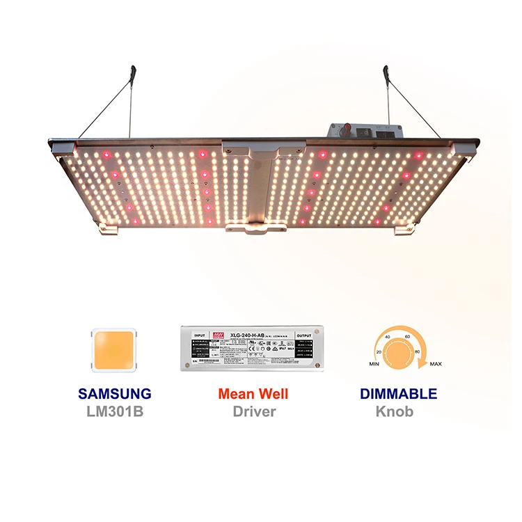 640w 600w 480w 320w 220W 3500k Samsung lm301h v4 lm301b 660nm полный спектр радиатора aero-горшок доска СИД свет для выращивания