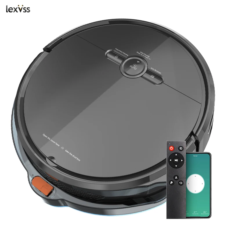 High Quality Vacuum Cleaning Robot Voice Control Vacuum Robot Low Noise Gyroscope Navigation Precise Positioning Cleaning Robot