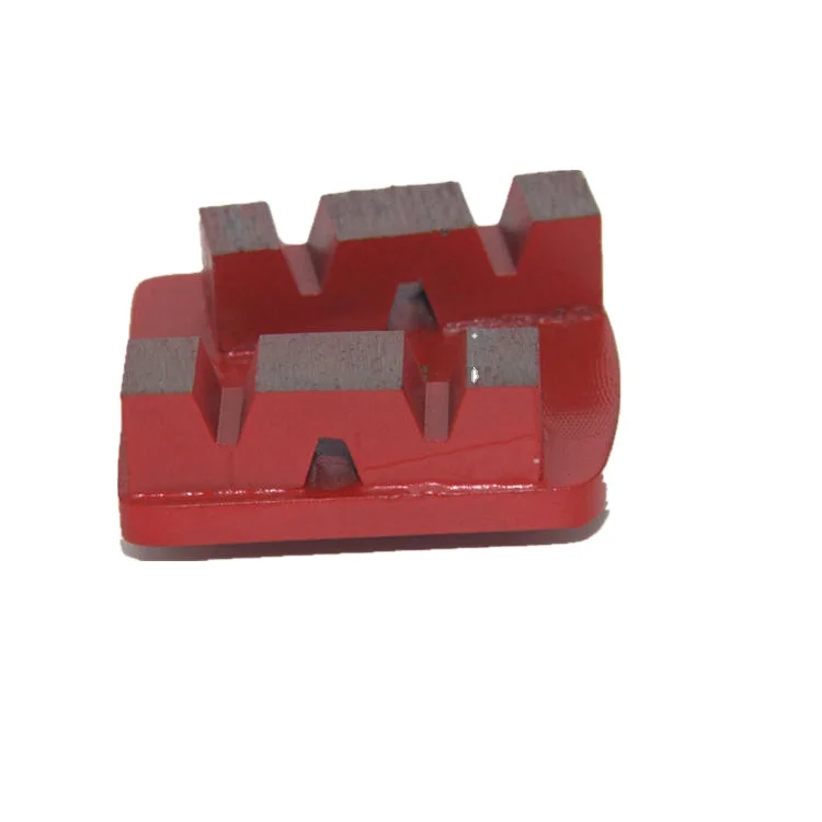 Double Round Segments Grinding Tools Diamond Grinding Shoes for Blastrac Machine