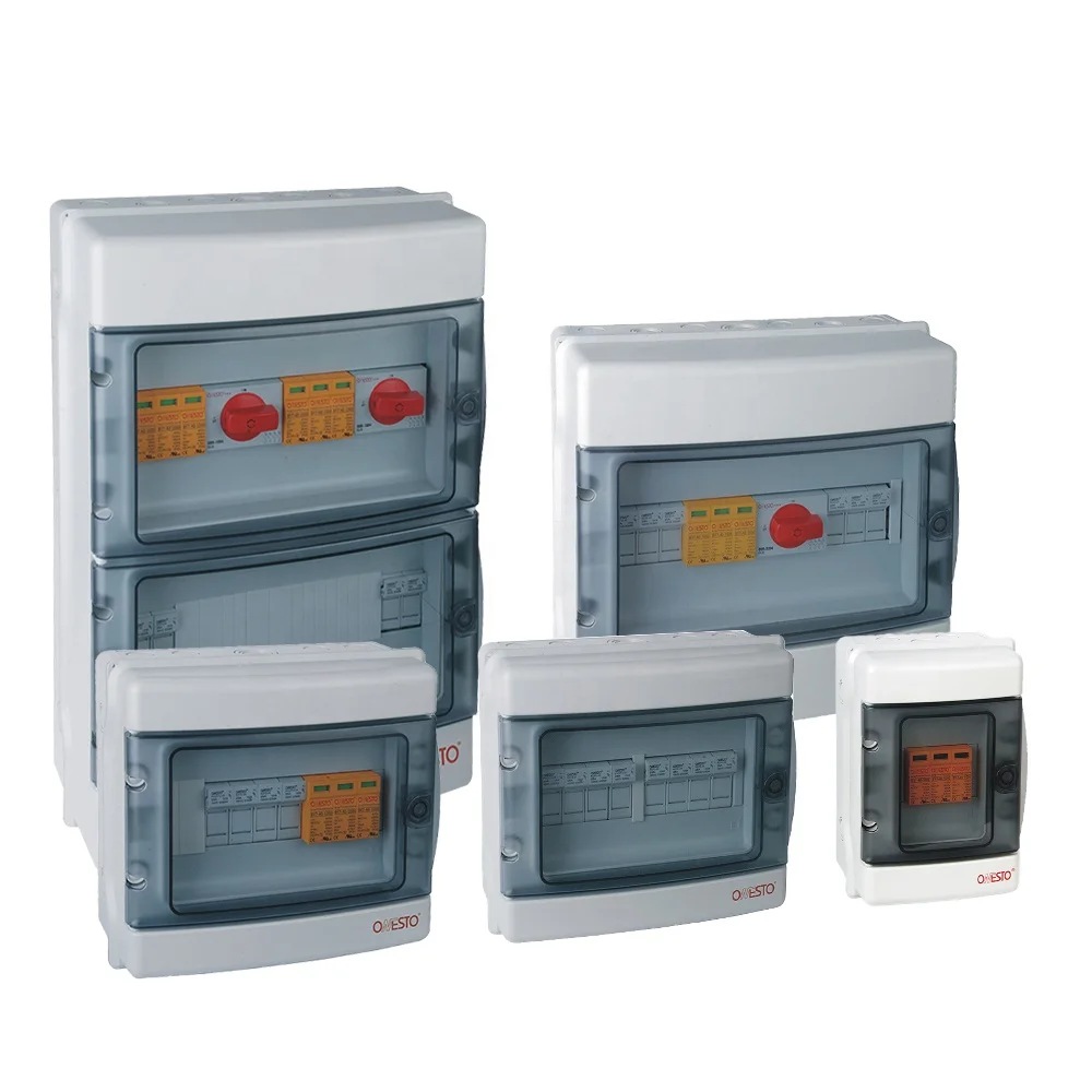 Solar Combiner Box Factory Price DC Combiner Box Customized 2 in 1 Out 4 in 1 Out 1in 1out DC 1000V Isolation Box