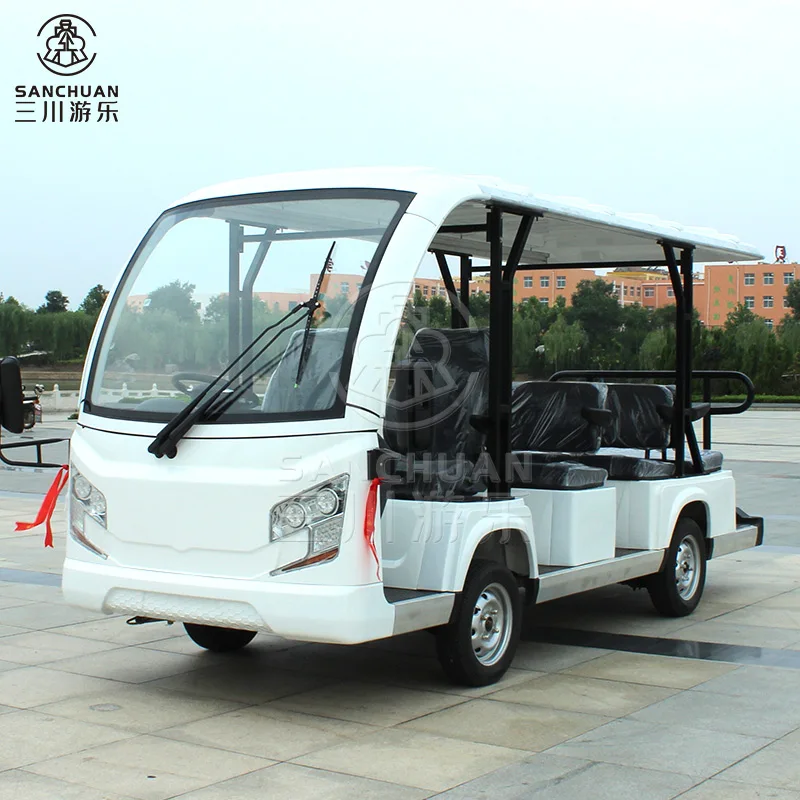 China Manufacturer Modern Electric Mini Tourist Train Car Shuttle Bus For Amusement Park