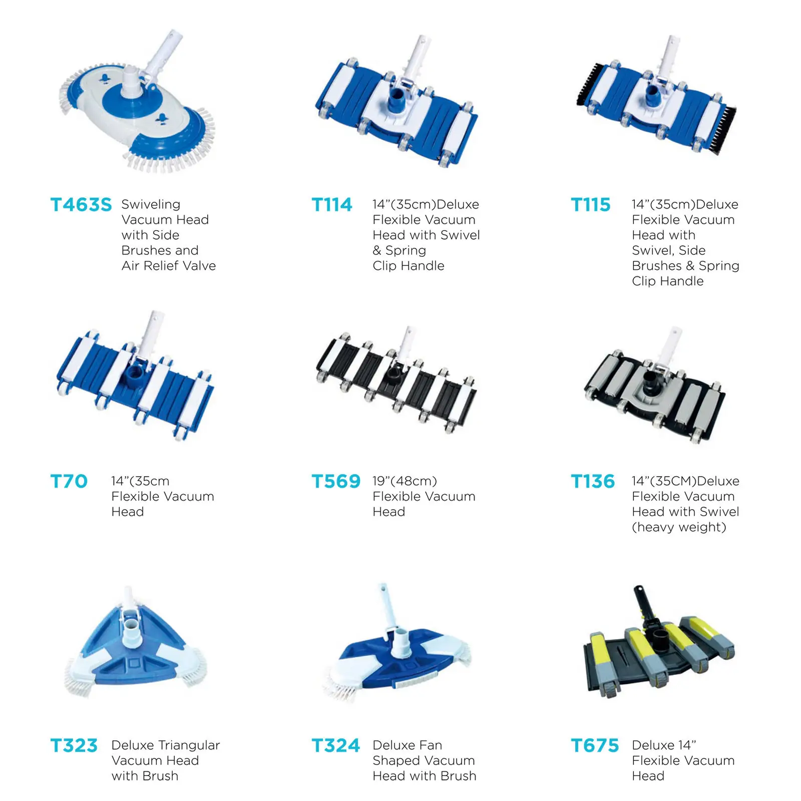 Wholesale Factory Price Pool Accessories Supplier Piscina Limpiador Full Cleaning Set Swimming Pool Equipment Accessories