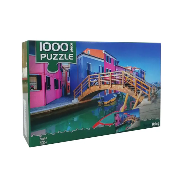 Made in China promotional items jigsaw puzzle 1000 pieces for adult