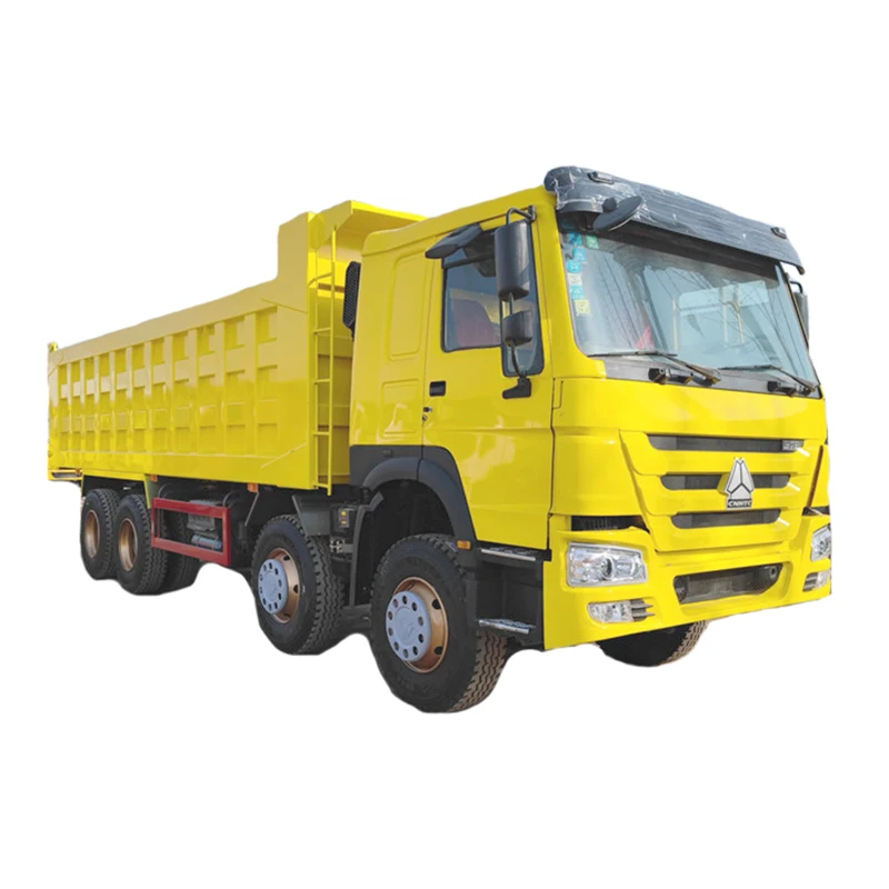 Used 8x4 12 Wheelers 375 hp 30 Cubic Meters 50 60 Ton Heavy Loading Mining Howo Dump Trucks With Sinotruk Engine