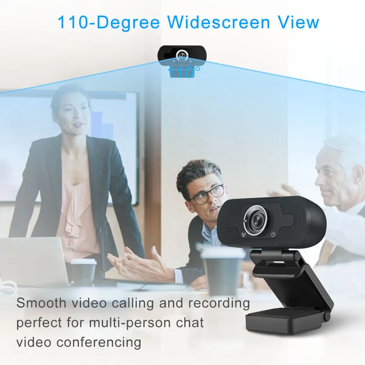 USB FULL HD 1080P Free Drive Webcam with Microphone Live Broadcast Webcam Video