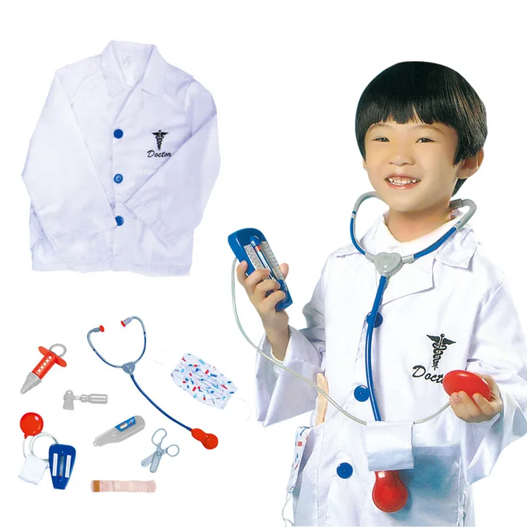 Hot Halloween costumes  for Boys Police  Doctor Nurse Firefighter Costume for Kids cosplay costumes for performances and parties