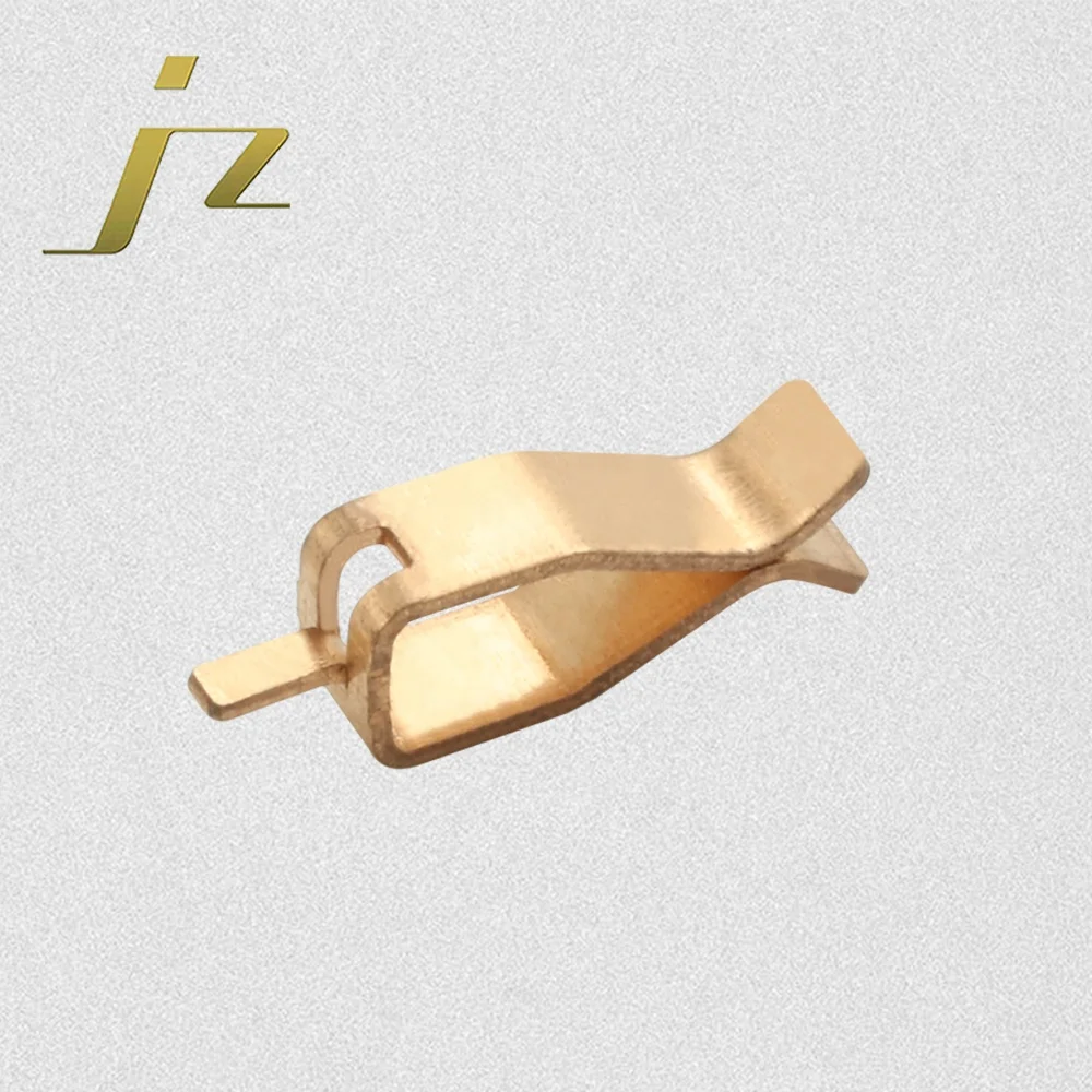 Штамповочный пружинный металлический латунный фосфорный медный проводящий медный лист контакт для блока питания