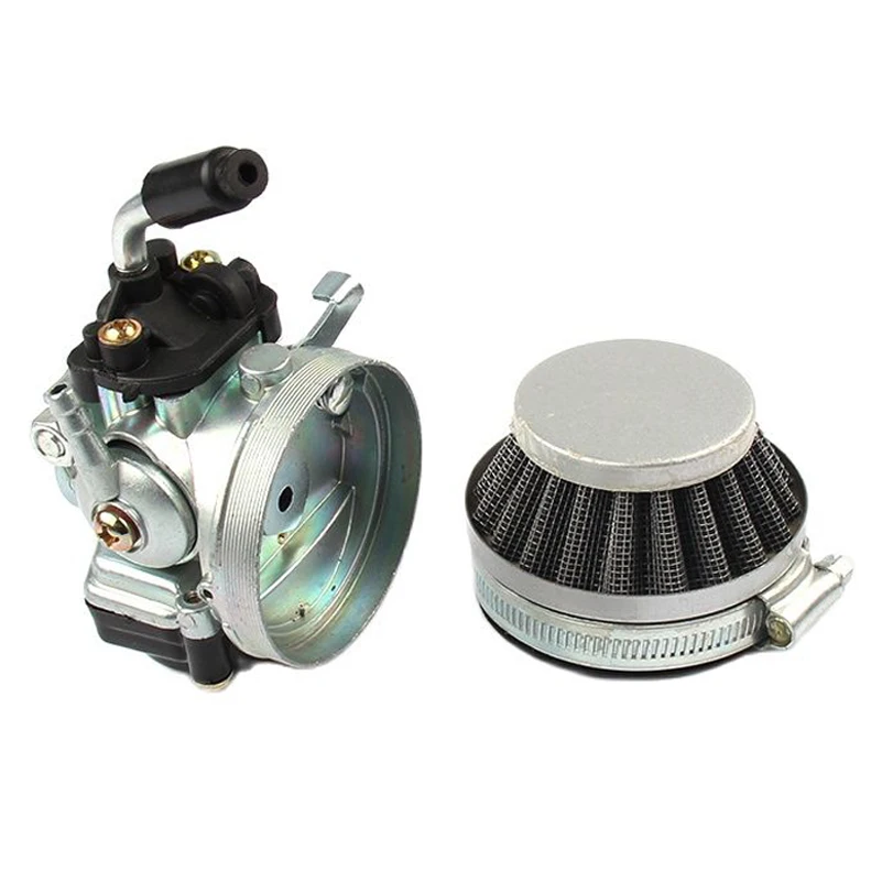 37cc 49cc 50cc 80cc Карбюратор с воздушным фильтром для 2-х тактный двигатель моторизованный велосипед мини мото грязи карманный квадроцикл