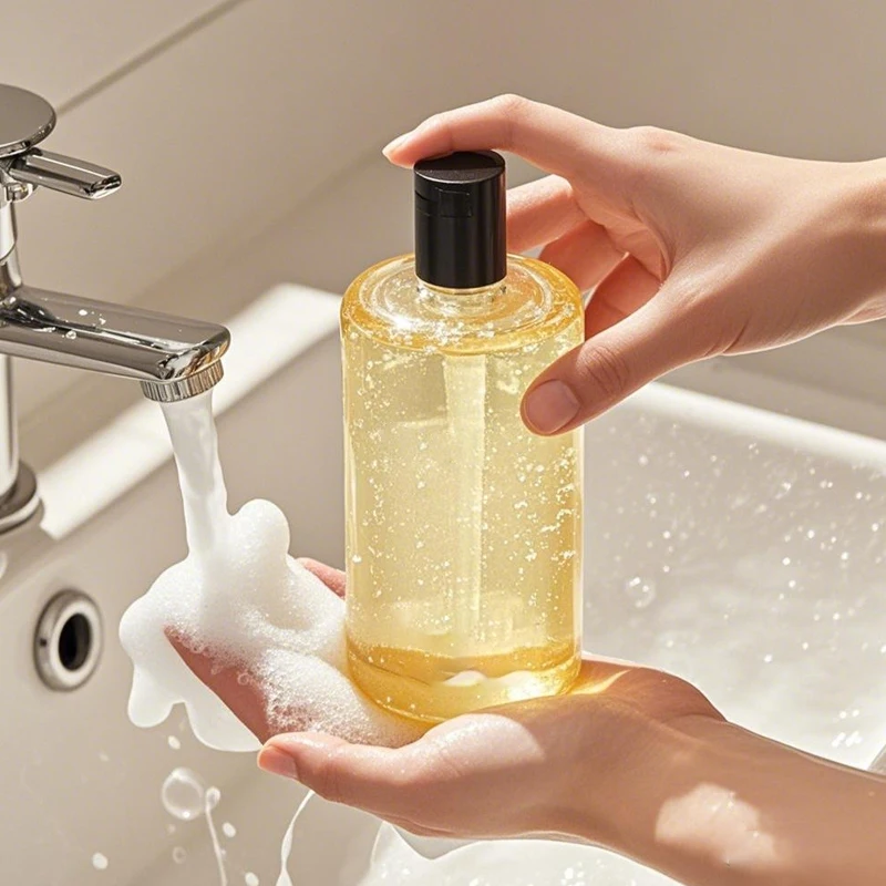 OEM Natural Organic Fragrance Shower Gel Argan Oil Shower Gel Moisturizing Exfoliating Body wash