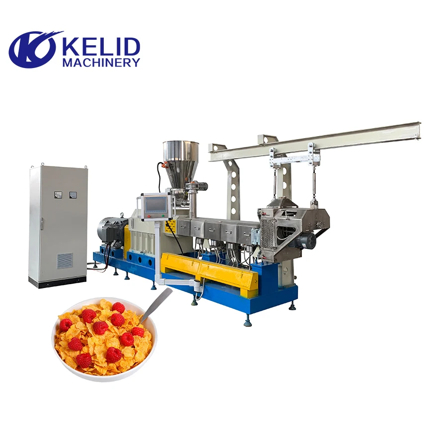 Breakfast Cereals Corn Flakes Making Machine