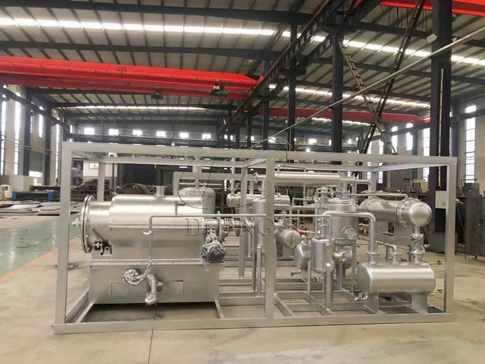 Hot sale small/middle  capacity 5tpd-15TPD tire to oil recycling production line Waste Rubber Tyres plastic Pyrolysis Machine