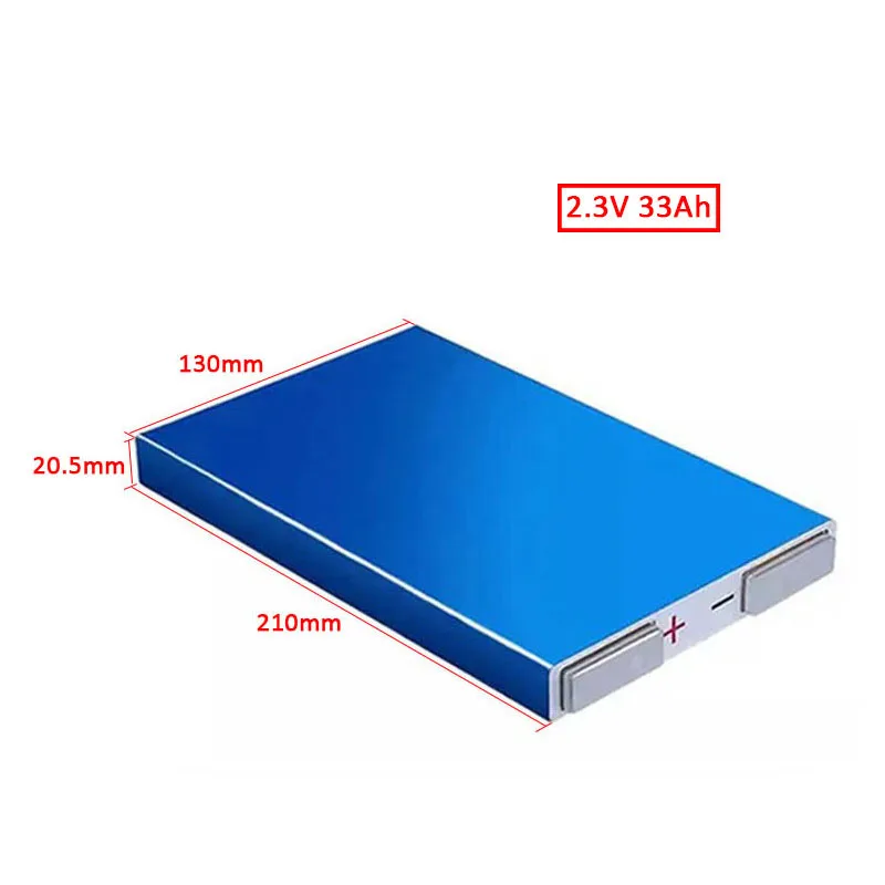 25000 Cycles Yinlong Square LTO Prismatic 10C 2.3V 30Ah 33Ah Lithium Titanate Oxide Battery Cells