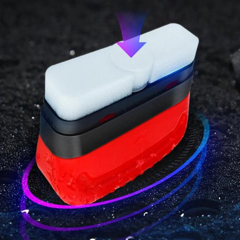 Wholesale Car Glass Cleaning Brush Foam Cleaning Cushion For Brightening Up Car Glasses Streagthing Coating Car Accessories