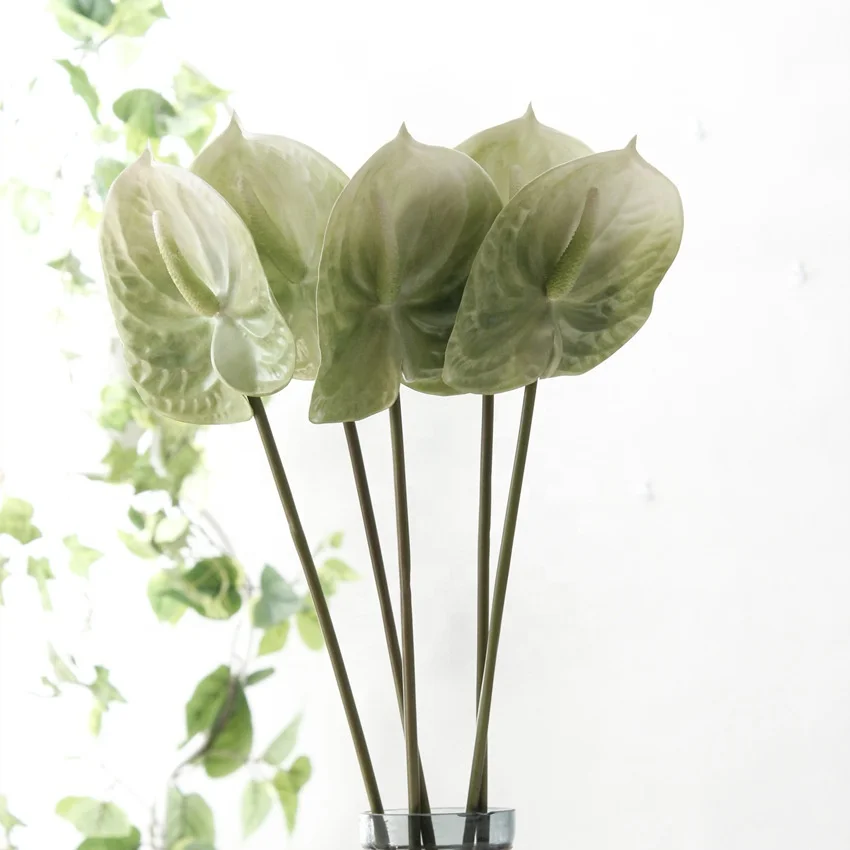 Free Sample Anthurium In Bangkok Wedding Home Decor Flowers Artificial Anthurium