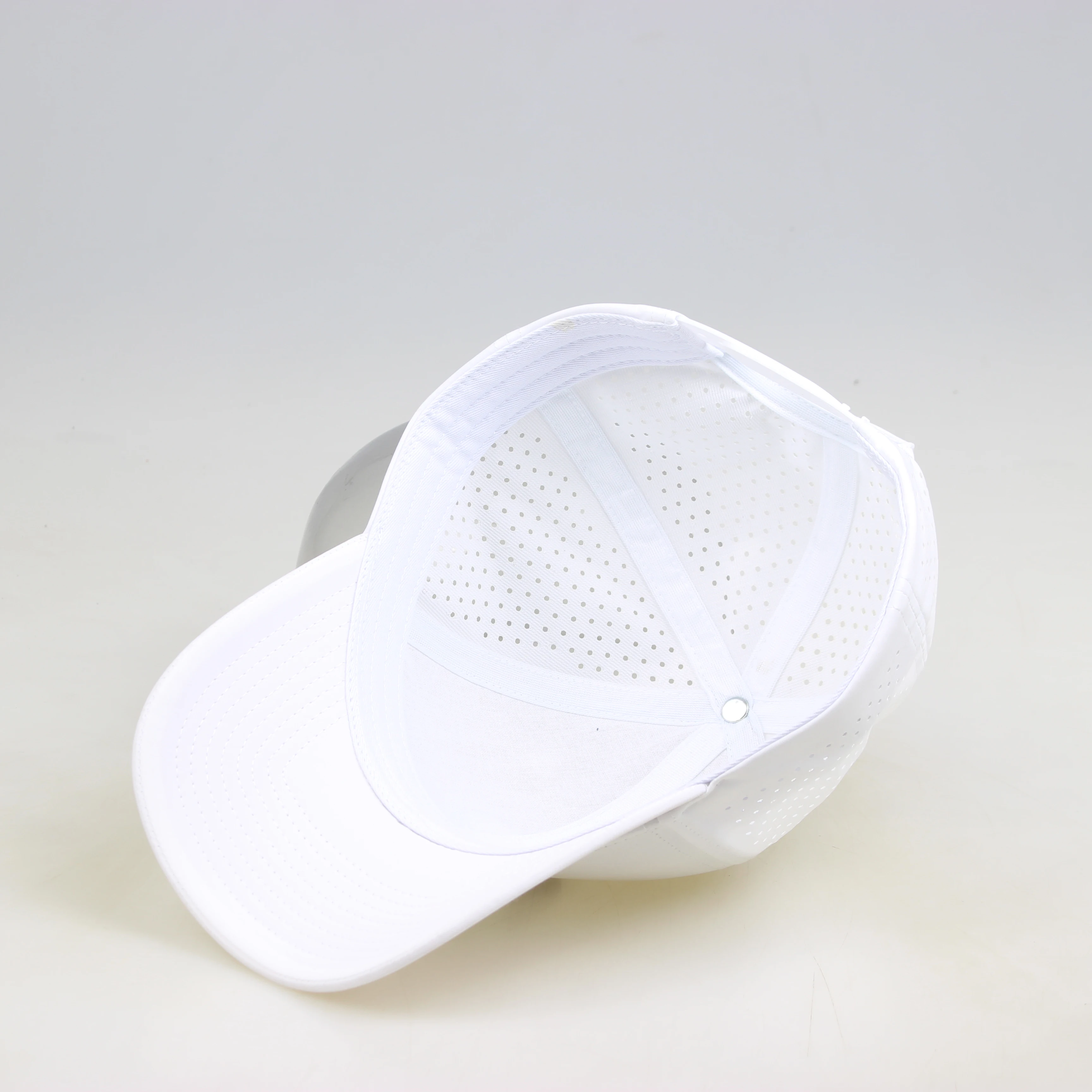 Embroidery Custom Logo Melin Waterproof Hydro Hat Running Laser Cut Hole Perforated Golf Baseball Cap Melin