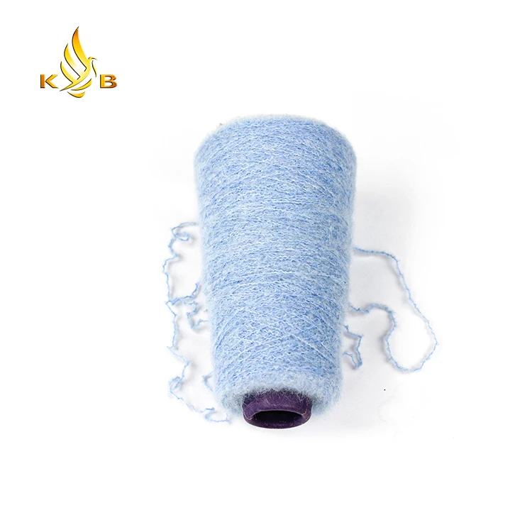 Warm mohair wool alpaca blended yarn brush yarn fancy yarn for knitting
