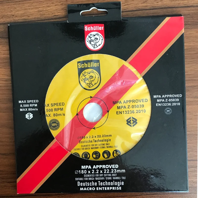 7 inch 9 inch Dry Cut Granite Diamond Saw Blade Cutting disc For Cuttings  Concrete Marble And Granite