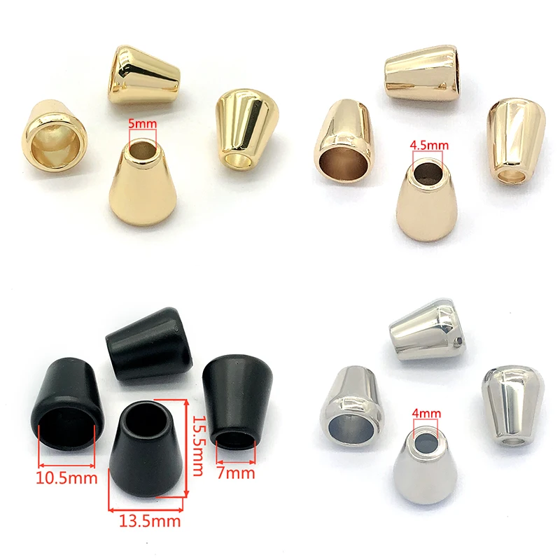 Fashionable silver Cord end mobile phone case adjustment buckle metal cord lock