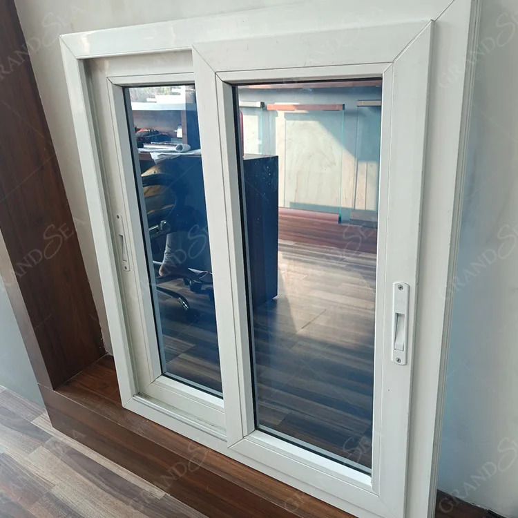 factory Latest Sliding Window Wholesale Upvc Double Glazed Pvc Vinyl Replacement Windows Sliding Window