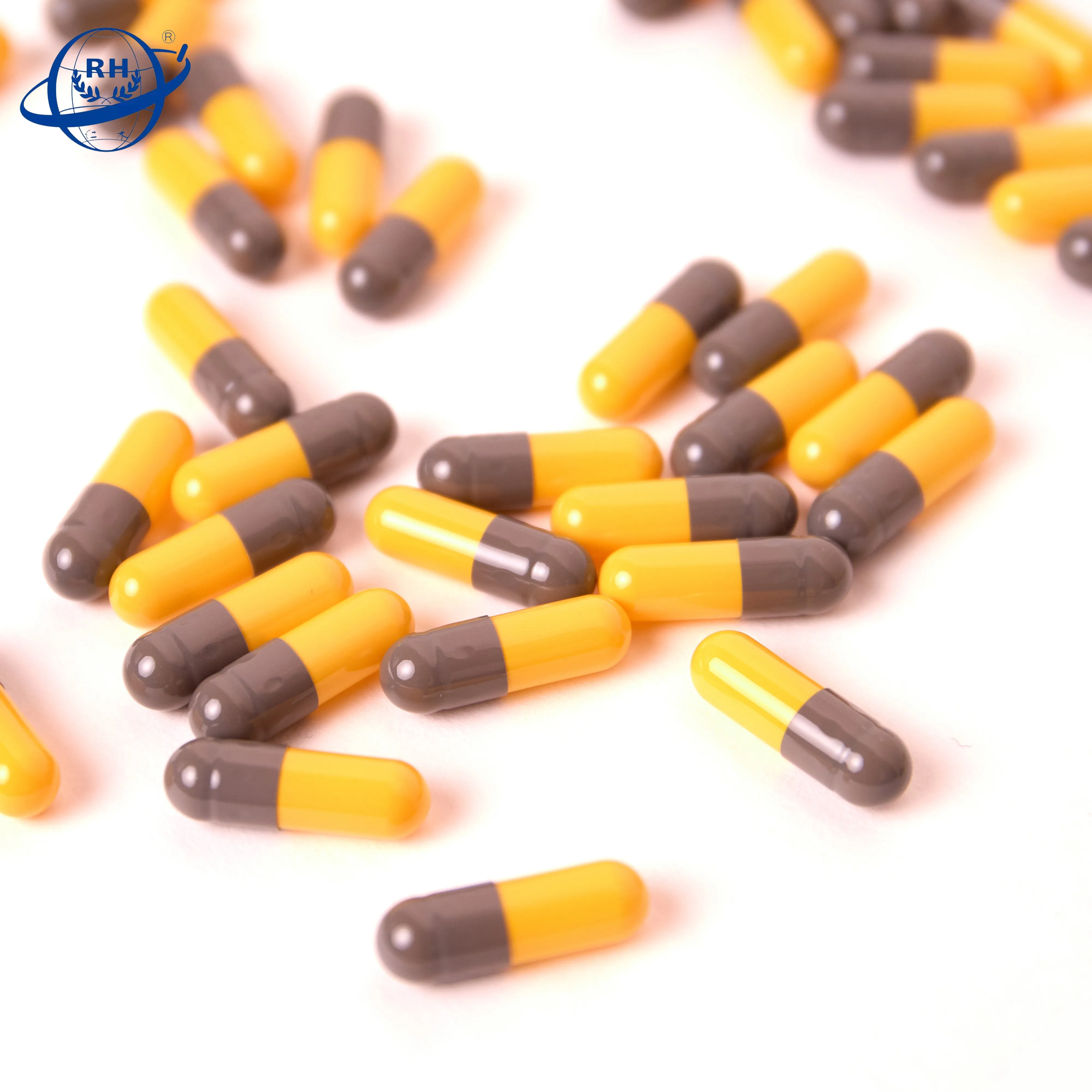 HPMC Vegetable Capsule Shell Customized color or logo capsule size 00 0 1 2 3 4#