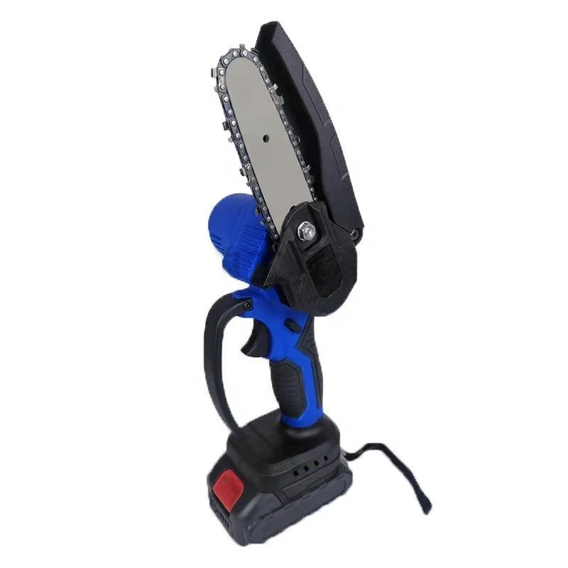 Hot Selling Big Power Portable Electric Chain Saw Lithium Battery Cordless Power Tool Chainsaw