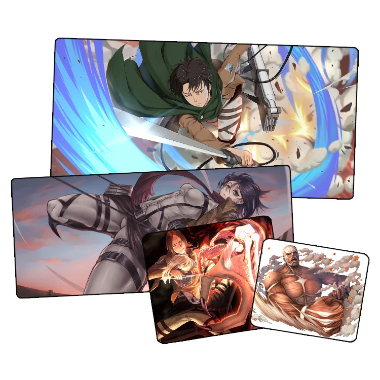 Customized personalized mouse pad anime game 3D mouse pad OEM printing large keyboard pad