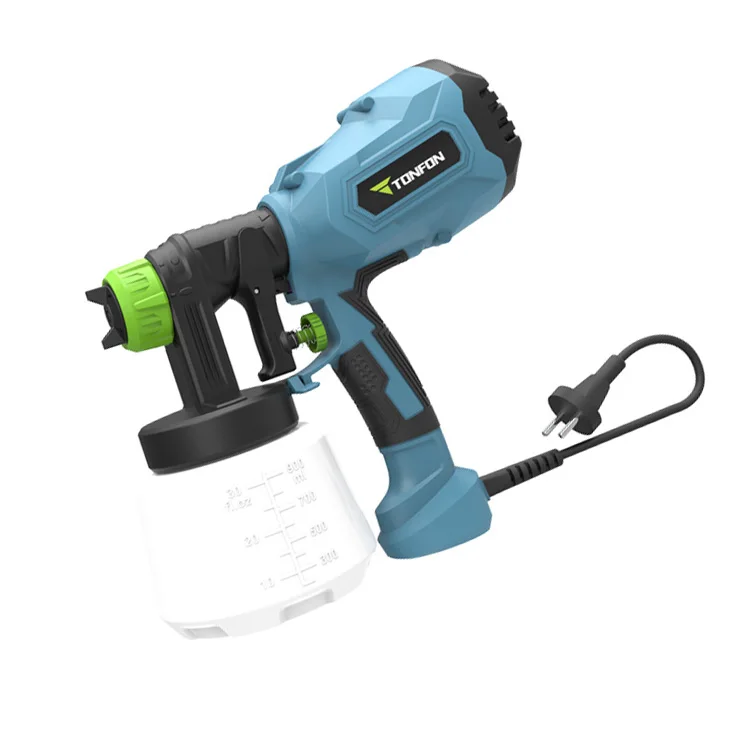 Brushless 1000ML HVLP Home Paint Sprayer Flow Control Spraying and Clean Cordless Electric Spray Painting Gun DIY 10A2302 CN;JIA