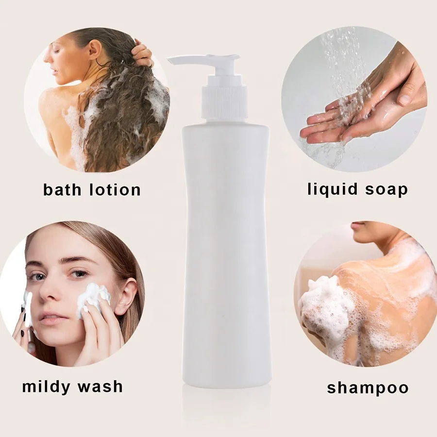  Wholesale 200ml white airless pump lotion cosmetic bottle