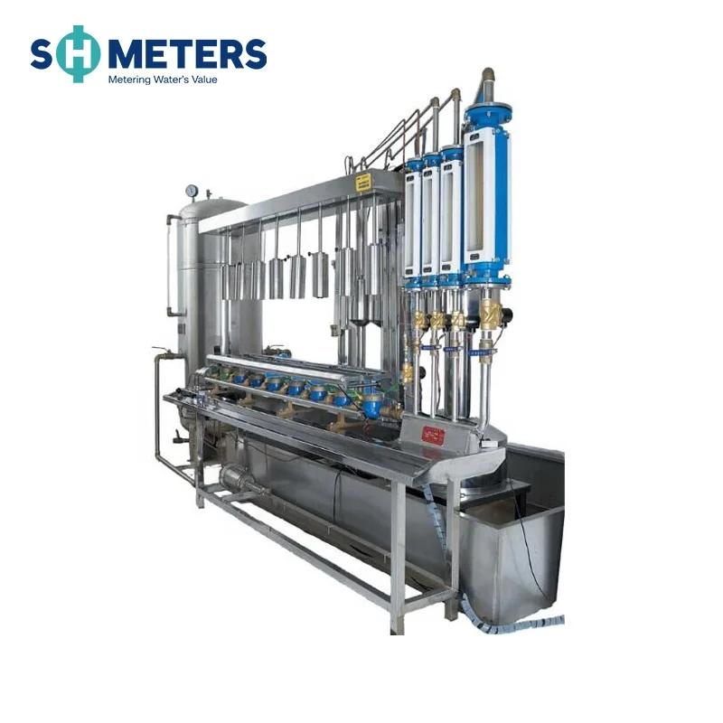 Bulk Industrial  Water Meter Testing  Calibration System