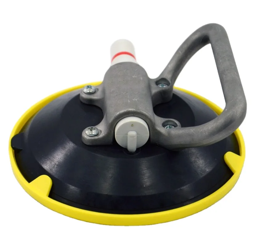 Hand pump suction cups for tiles
