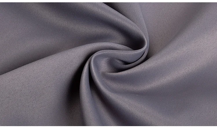 Manufacturer Custom 300cm width smooth yarn flame retardant home luxury polyester matt satin Table Fabric cloth Restaurant use
