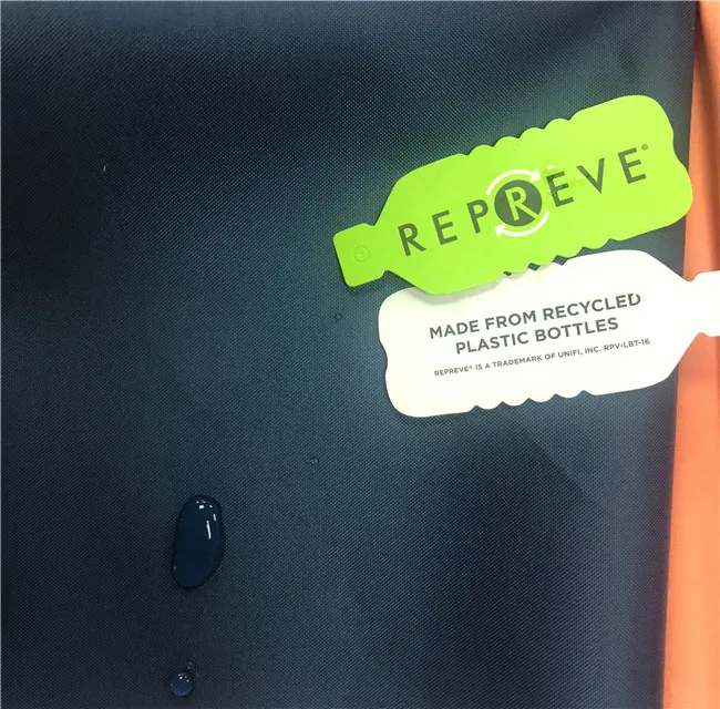 GRS RPET Taffeta nylon Eco-friendly recycled waterproof woven fabric