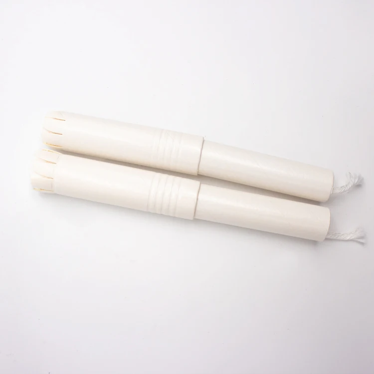 
Feminine hygiene cotton tampon organic cardboard applicator 