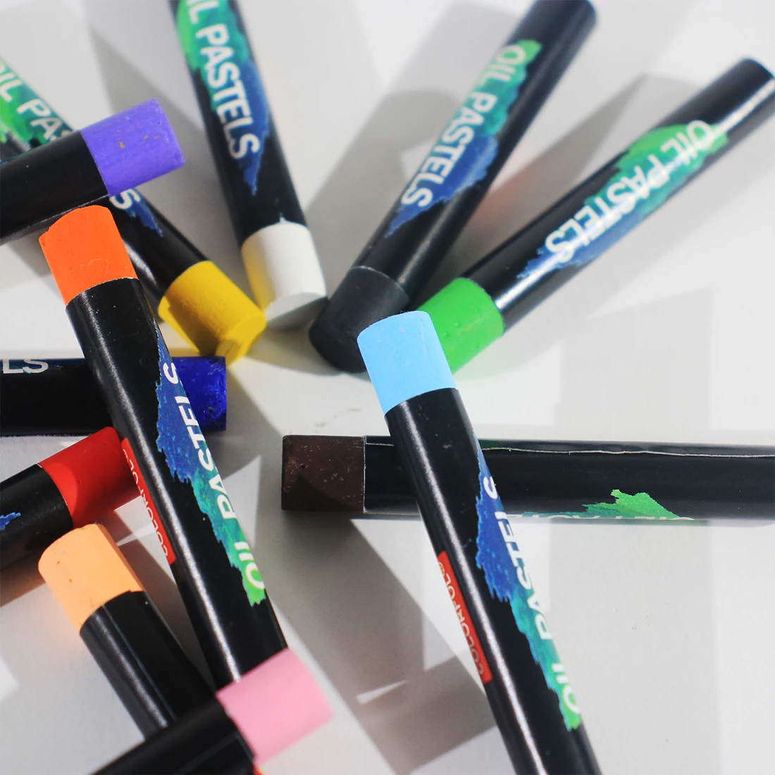 Colorful brand back to school B2S Oil pastel set colours of 12